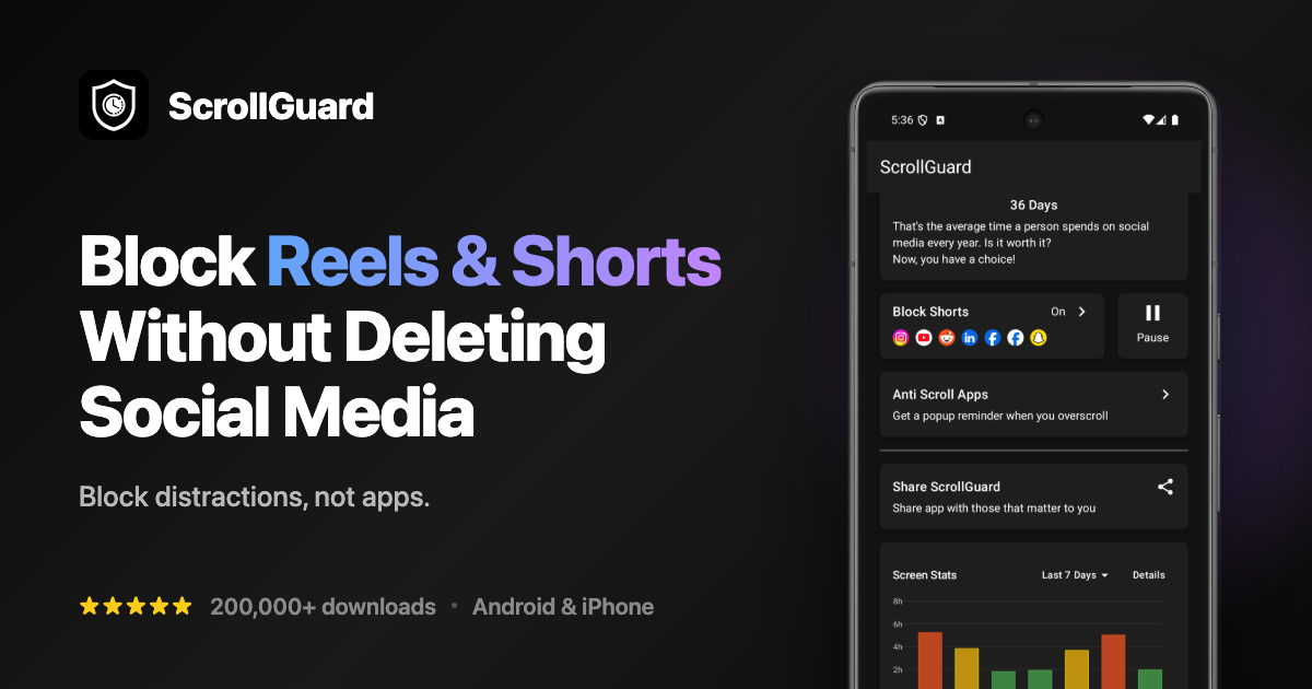 ScrollGuard screenshot